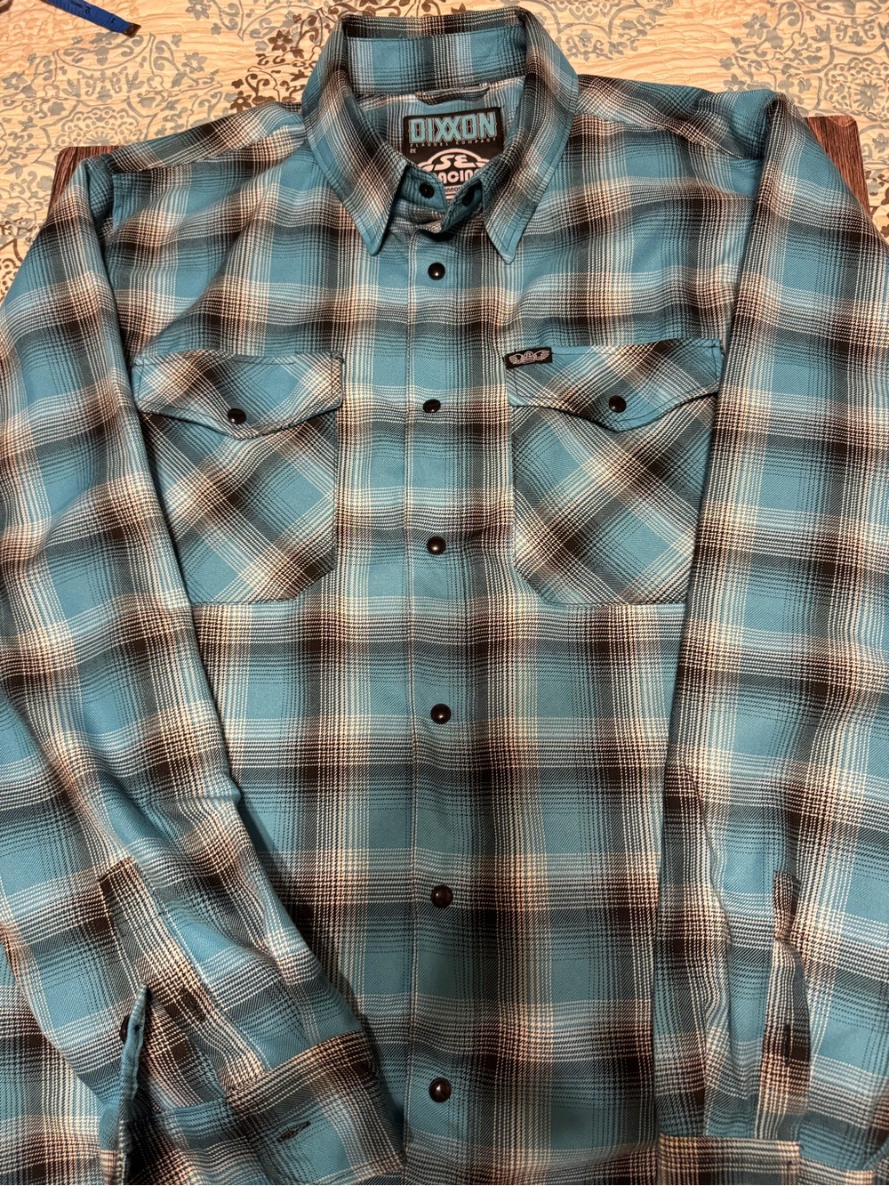 Dixxon "SE Racing BMX innovations" mens Long Sleeve Pearl Button Shirt 2X NWOT